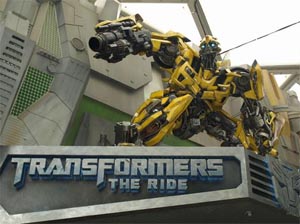 universal studio singapore transformer the ride