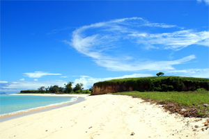 cemara beach at lombok
