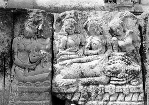 relief at prambanan temple